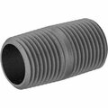 Bsc Preferred Standard-Wall Galvanized Steel Threaded Pipe Nipple Threaded on Both Ends 1/2 NPT 1-1/2 Long 4549K572